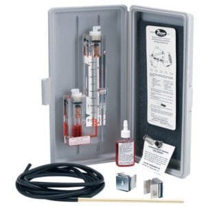 Dwyer 104-8 - Solid Plastic Portable Gage, Range 0-8" w.c.