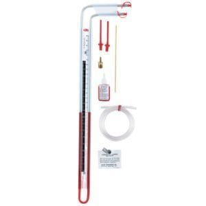 Dwyer 1227M - Dual Range U-inclined Manometer, 0-400 mm Vertical, -5-0-70 mm Inclined