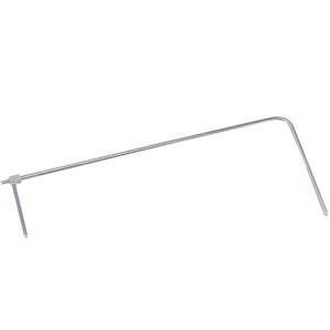 Dwyer 167-6-CF - Stainless Steel Pitot Tube, 1/8" Dia., 6" Insertion Length, 1-1/2" Tip, 1/8" MNPT