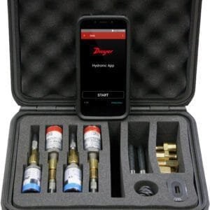 Dwyer 490W-6-HKIT - Hydronic Differential Pressure Manometer with Wireless Sensors