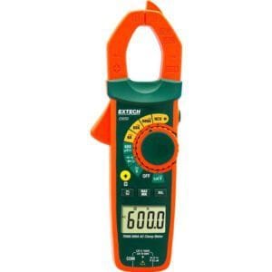 Extech EX655 - 600A True RMS AC/DC Clamp Meter + NCV