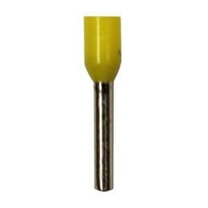 Eclipse Tools 701-023-100 - Insulated Yellow Wire Ferrules, 18 AWG x 16mm, 100 pcs