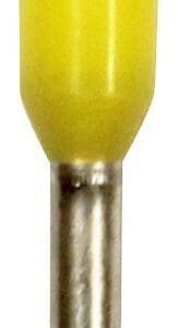 Eclipse Tools 701-031 - Wire Ferrule, Yellow, AWG 18, 6 mm Barrel, 500 per bag