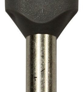 Eclipse Tools 701-084 - Wire Ferrule, Gray, Twin, AWG 12X2, 12 mm Barrel, 200 per bag