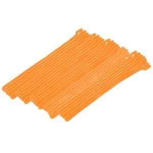 Eclipse Tools 900-098-OR - Cable Tie Hook Tape, 8 inch, Orange, 25 PK