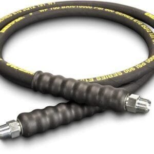 Enerpac H9306 - Heavy-Duty Rubber High Pressure Hydraulic Hose, 6ft, 0.38" Dia