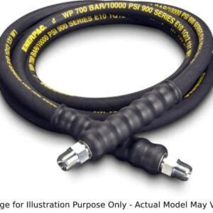 Enerpac H9330 - Heavy-Duty Rubber High Pressure Hydraulic Hose, 30ft, 0.38" Dia