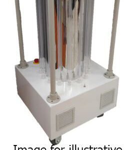 Ericson UVC-PKCART-ECO - UV-C Perma-Kleen Cart, Mobile Surface Disinfection Unit, 175W, 130 Degree