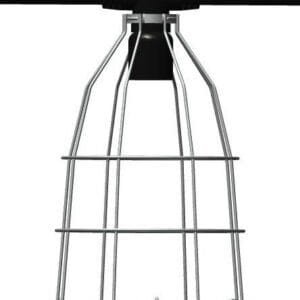 Ericson 1005-14380-250-1 - Stringlight, Hi-Bay E-lite with 80ft 14/3 Black SJTW Cable with 4 Lights