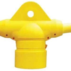 Ericson 14350Y-2 - 3-Wire Heavy-Duty Molded String Light