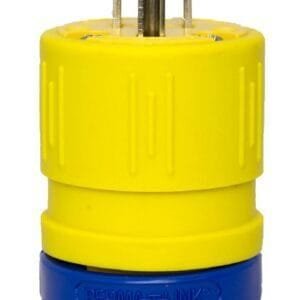 Ericson 1510-P - Straight Blade Plug, NEMA 5-15, Perma-Link, 15A/125V