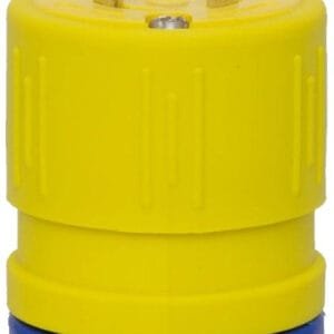 Ericson 1522-P - Locking Blade Plug, NEMA L6-15, Perma-Link Industrial Grade, 15A/250V