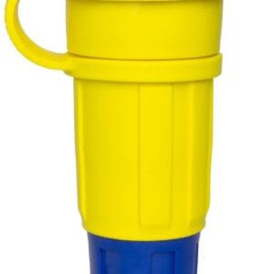 Ericson 1607-CW6P - Straight Blade Connector, Non-NEMA, Perma-Tite Extreme Grade Watertight, (15A/125V - 10A/250V)