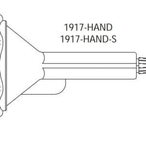 Ericson 1917-HAND-S - Replacement 1917 Handlamp Handle w/Switch