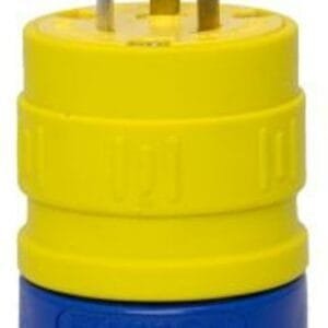 Ericson 2310-P - Locking Type Plug, NEMA L5-20, Perma-Link Industrial Grade, 20A/125V