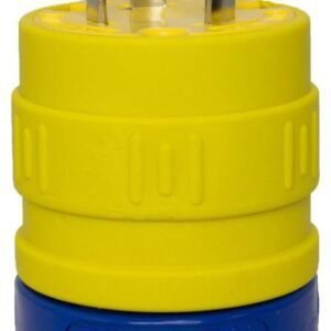 Ericson 2510-P - Locking Type Plug, NEMA L5-30, Perma-Link Industrial Grade, 30A/125V