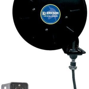 Ericson 4123-50-BGB - Reel industrial grade, Retractable 50ft. of 12/3 SJOW CABLE cable with outlet box (6000)
