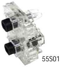 Ericson 55S01 Switch Pendant 5500 Series 2 Button 1 NO / OFF INTRLK Maint