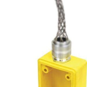 Ericson 6212WFDFK FD Box, Box Deep FS Series Wire Mesh Bushing Feed Thru 1/2" NPT Thin Lip