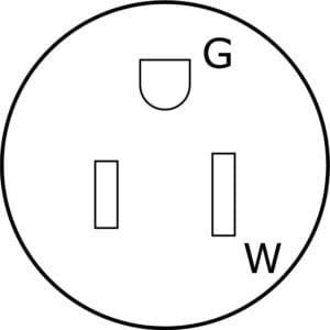 Ericson 1750 - Adapter, NEMA 5-15P to L5-30C