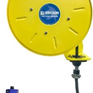 Ericson 4123-50-BGW - Reel industrial grade, Retractable 50ft. of 12/3 SJOW CABLE cable with outlet box (6000)