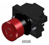 Ericson 55S26 Switch Pendant 5500 Series E-Stop 1 NC Push Lock Twist Release