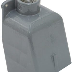 Ericson BB602W Back Box Ang20 60a Rcpt 1-1/2" Hub