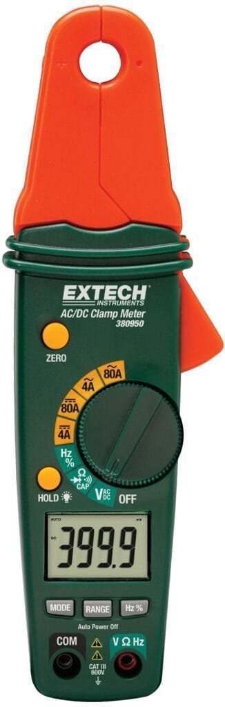Extech 380950 - 80A Mini AC/DC Clamp Meter - NESTES Instruments
