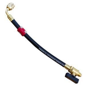 Fieldpiece HR1XR - 1/4-Inch Open Valve Hose Extension (Single Hose, Reverse Thread)