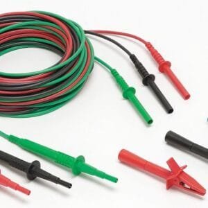 Fluke TL1550B Test Lead Set With Alligator Clips Red/Black/Green