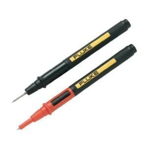 Fluke TP175E Twistguard Test Probes - 2mm Diameter Probe Tips with 4mm Adapters
