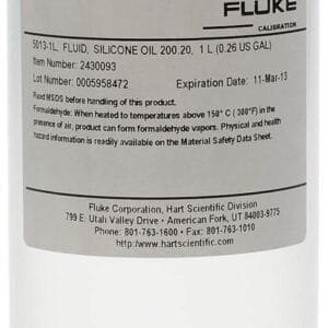 Fluke 5013-1L Fluid Silicone Oil 200.20, 1 Liter (0.26 GAL)