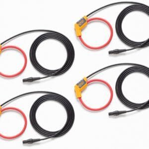 Fluke I17XX-FLEX1500/4PK iFlexi Current Clamp, 12 in. Circumference, 1500A, 4-Pack