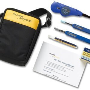 Fluke Networks NFC-KIT-CASE-E Enhanced Fiber Optic Cleaning Kit