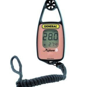 General Tools DAF3300 - Mini Anemometer with Wind Chill and Compass