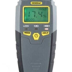 General Tools MMD4E - Pin-Type LCD Moisture Meter