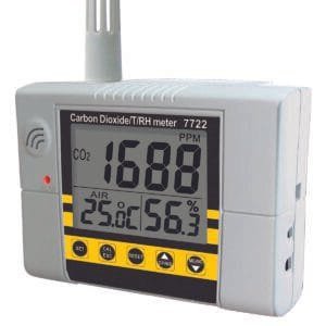 General Tools CDM77232 - Temperature-Humidity-CO2 Monitor with Output Relay