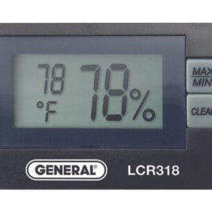 General Tools LCR318 - Mini Temperature-Humidity Meter