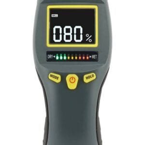 General Tools MM8 - Pinless LCD Moisture Meter with Tricolor Bar Graph