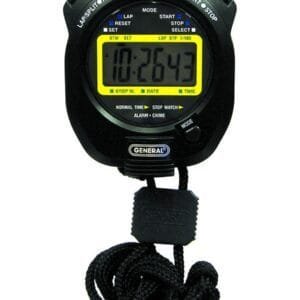 General Tools SW269 - Stopwatch with Clock and Alarm