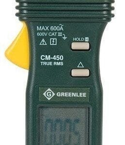 Greenlee CM-450 - AC True RMS Clamp Meter (600V, 600A)