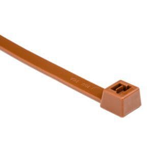 HellermannTyton 111-00965 - Heavy Duty Cable Tie, 21" Long, 175lb Tensile Strength, Brown