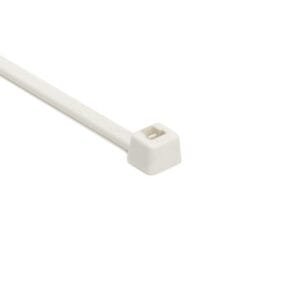 HellermannTyton 111-01670 - High-Temp Cable Tie, 5.9" Long, PAEK, Beige