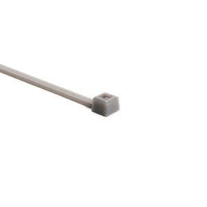 HellermannTyton 111-02447 - PVDF Cable Tie, 8" Long, 50lb Tensile Strength, PVDF, Gray