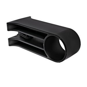 HellermannTyton 133-00285 - Cable Guide Standoff, 1.0" Max Bundle Diameter, Black