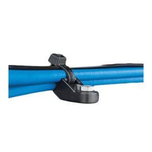 HellermannTyton 151-03095 - Standard Torque Cable Tie Mount, Mtg Hole Dia. 0.25", Max Torque 115.0 in lbs, PA666V0, Black