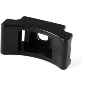 HellermannTyton 151-27202 - Mounting Cradle for Cable Tie Series T50-T250, Max Bun Dia 3", Length 1.6", PA66, Black