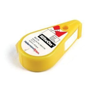 HellermannTyton RO175WP - Rite-On Self-Laminating Label Starter Kit, 0.75x0.75x3", VL, White