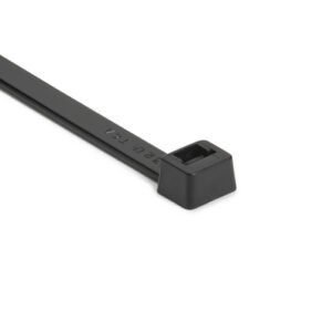 HellermannTyton T120R0PPH4 - Cable Tie, 15"L, 60lb, PP, Black, T-Series