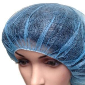 High-Tech Conversions GAH-BP Bee-Safe Bouffant - Bee-Safe Polypropylene Bouffants, 19" - 28", Blue or White